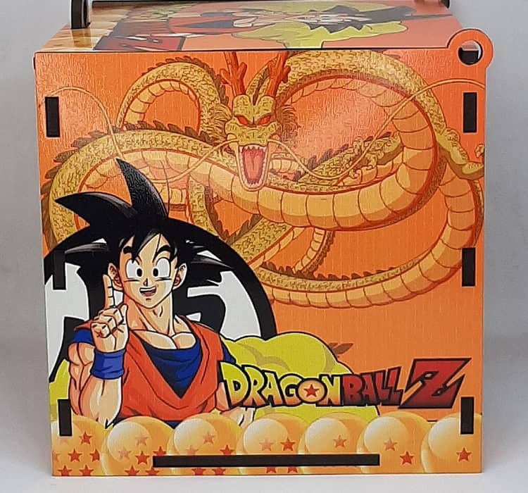 Caixa de MDF Dragon Ball Goku - Imagem 2