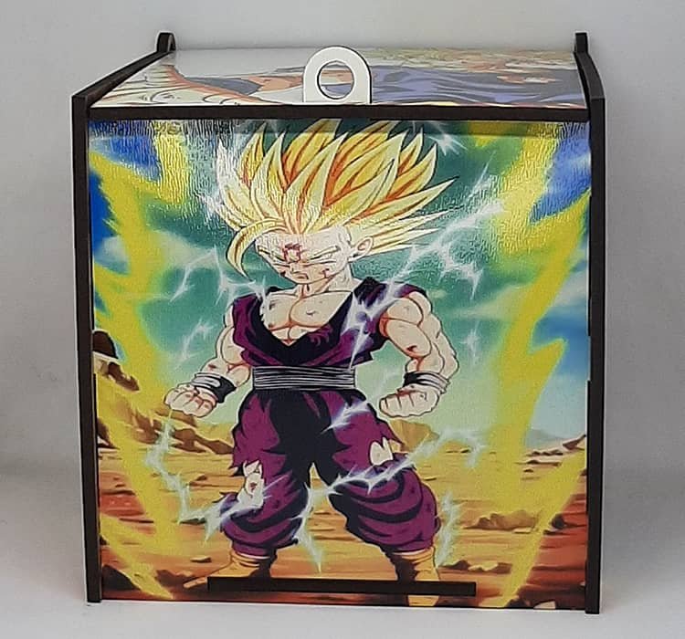 Caixa de MDF Dragon Ball Goku - Imagem 5