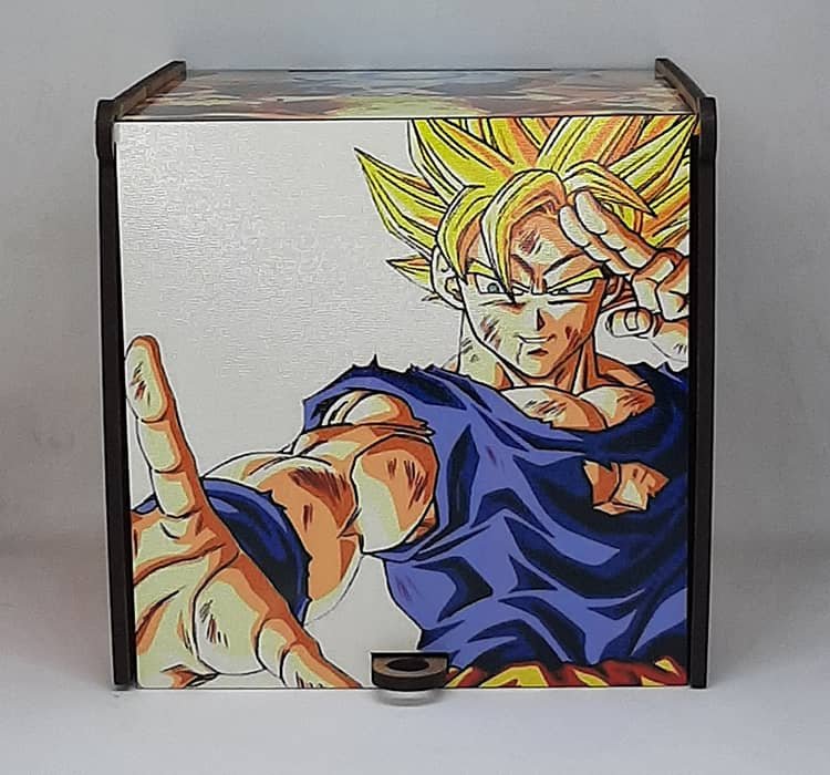 Caixa de MDF Dragon Ball Goku - Imagem 4