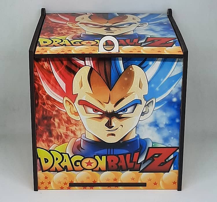 Caixa de MDF Dragon Ball Vegeta