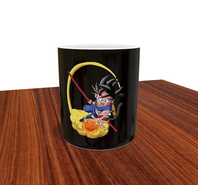 Caneca Mágica Dragon Ball Goku Criança
