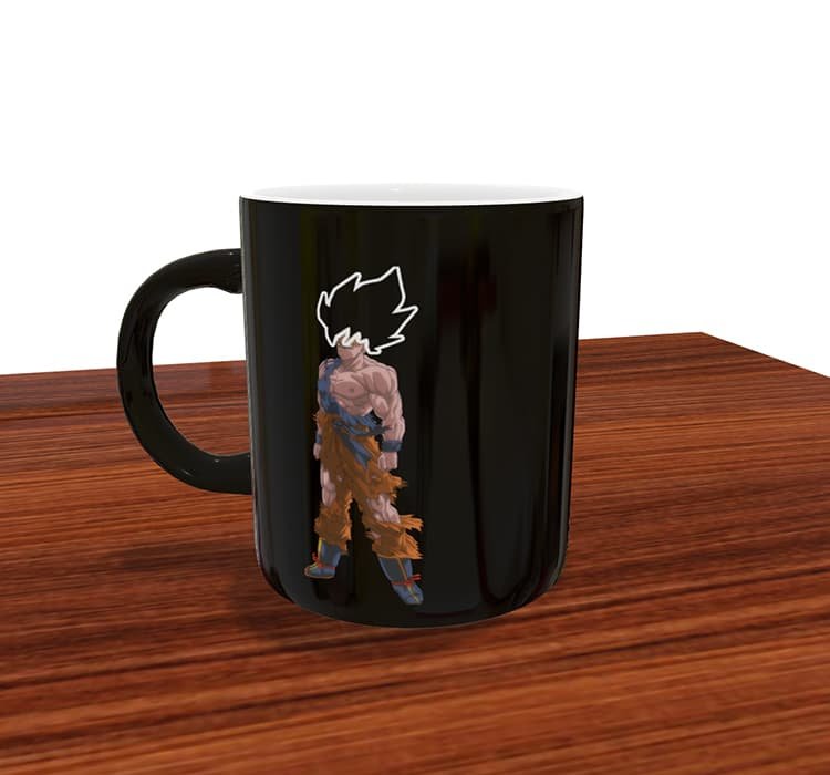 Caneca Mágica Dragon Ball Goku Saiyajin