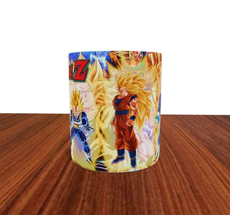 Caneca Mágica Dragon Ball Goku/Vegeta/Trunks/Gohan - Imagem 4