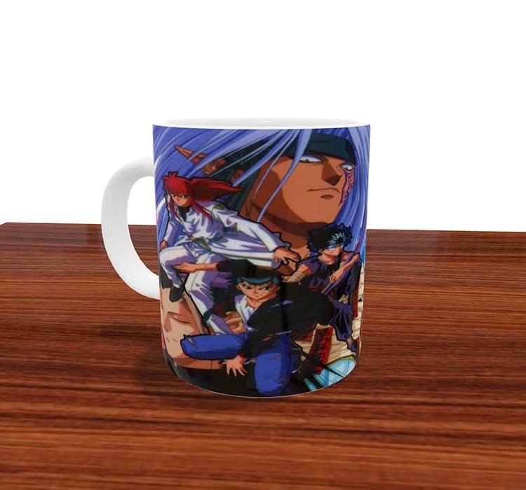 Caneca Teu Cu Yu Yu Hakusho Personalizada Com Seu Nome - R$ 37,9