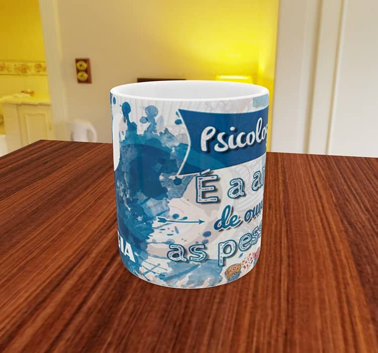 Caneca Mágica Profissões - Psicologia - Imagem 4