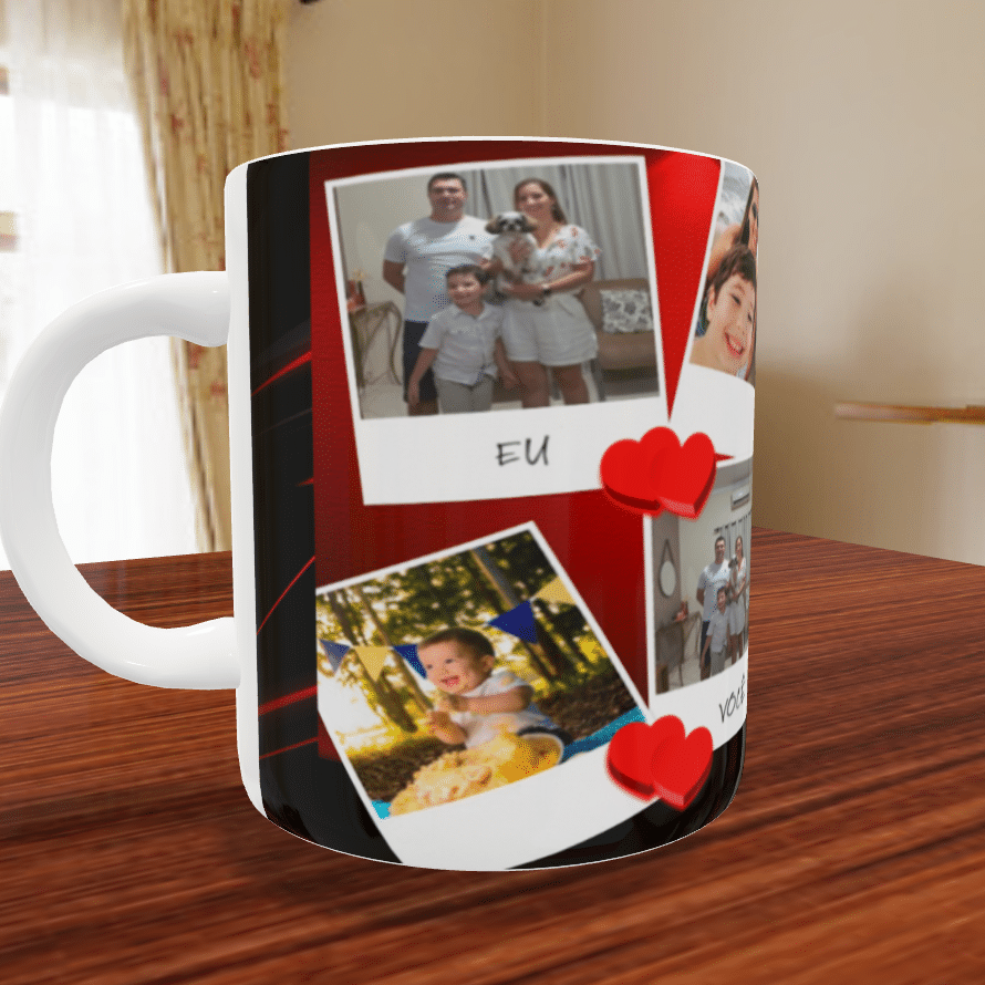 Caneca Mágica com Foto - Modelo 6