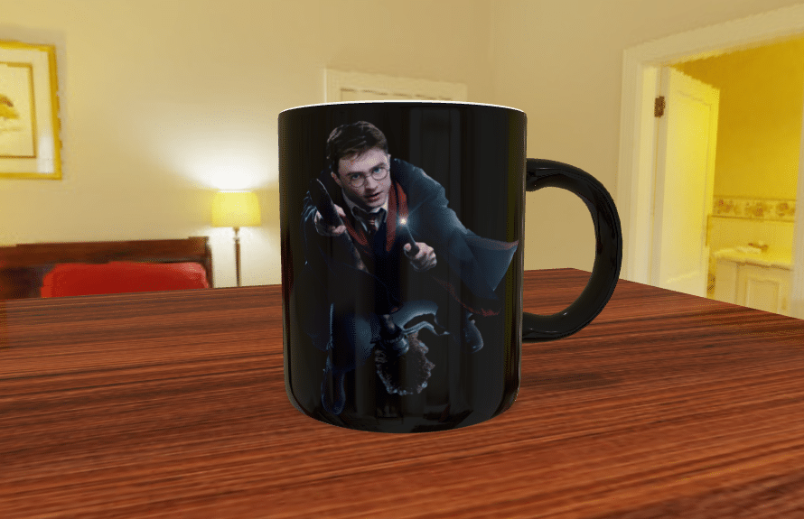 Caneca Mágica Harry Potter