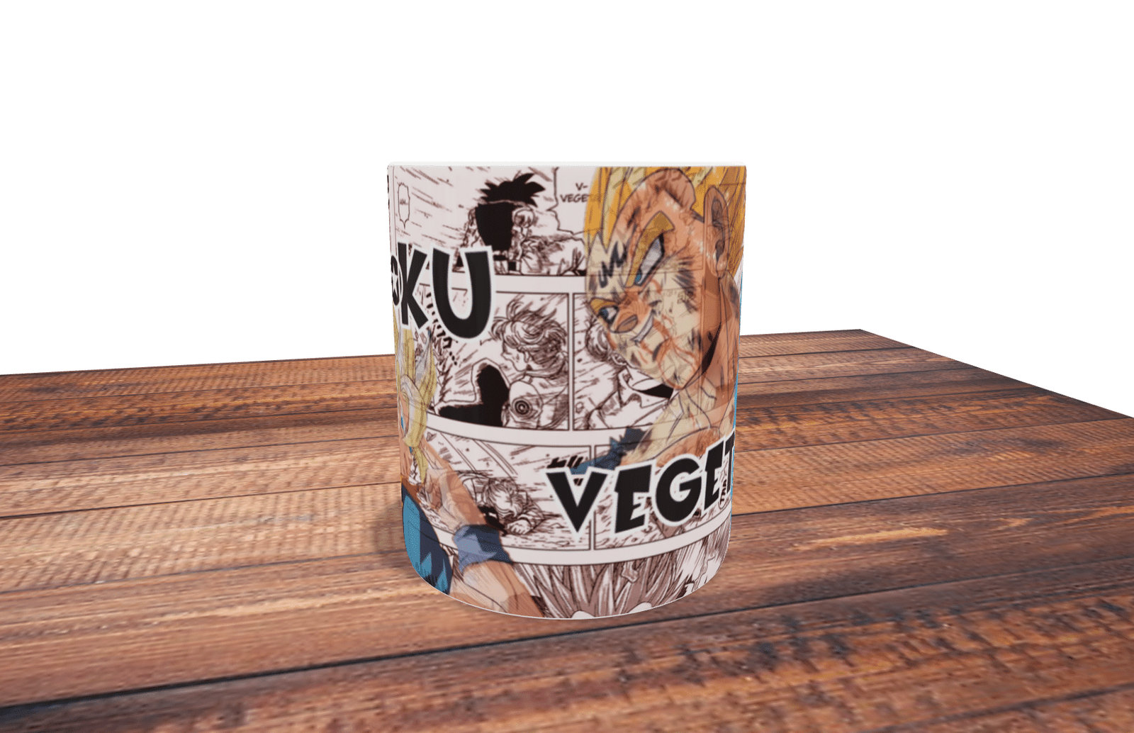 Caneca Mágica Dragon Ball Goku/Vegeta Blue - Imagem 4