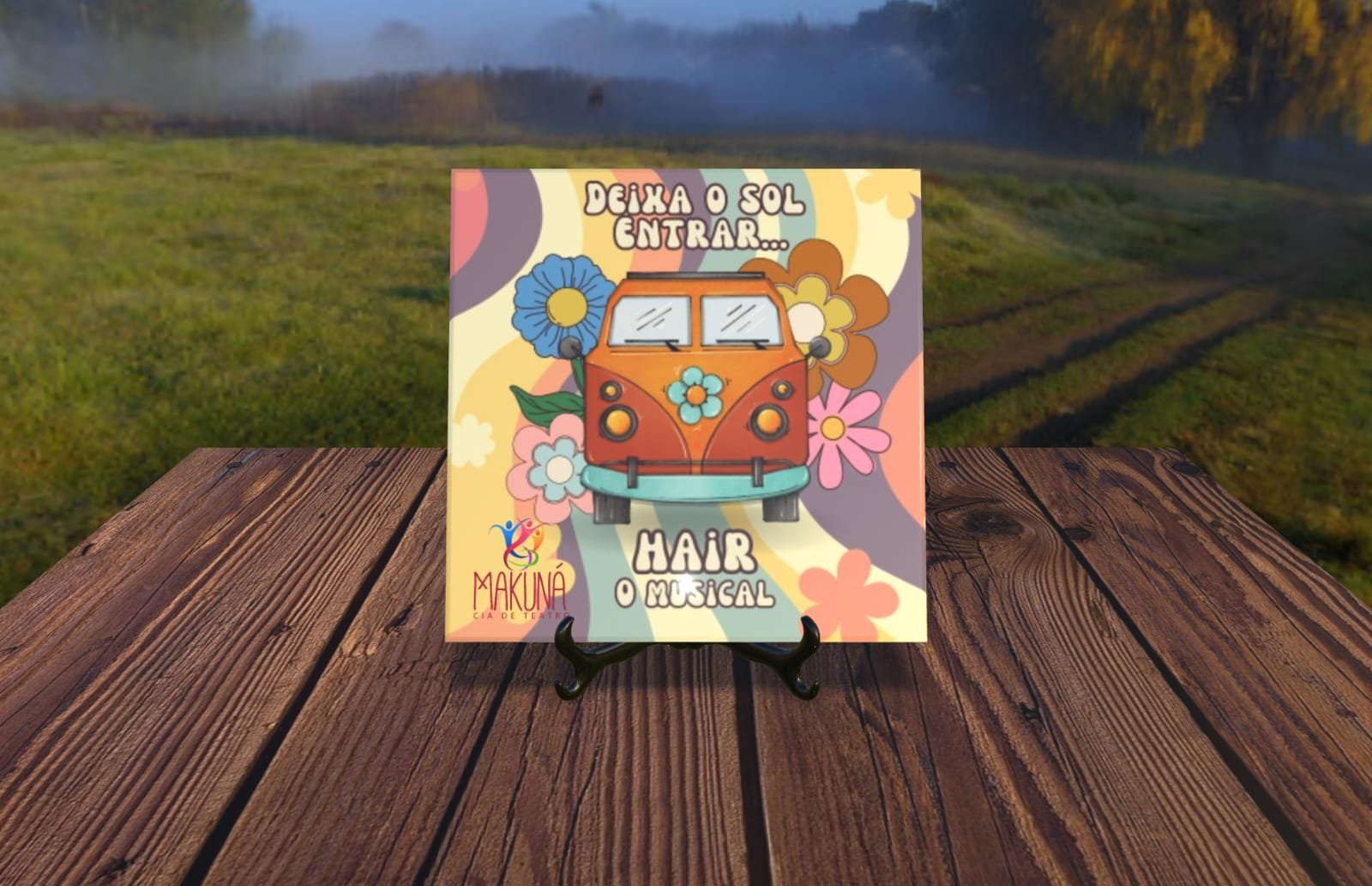 Azulejo Deixa o Sol Entrar 15x15