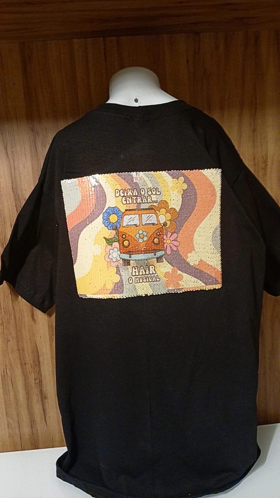 Camiseta Deixa o Sol Entrar Paetê - Imagem 4